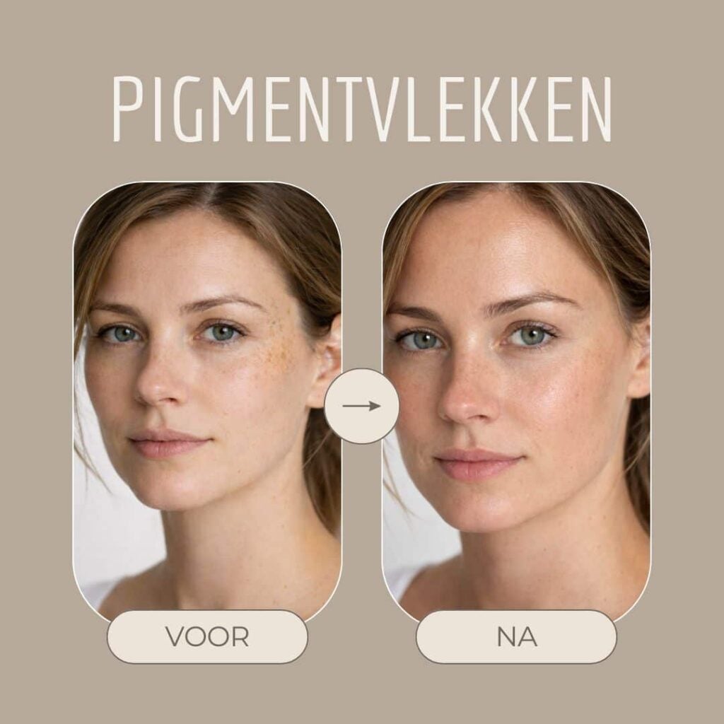 hulp bij pigmentvlekken verwijderen